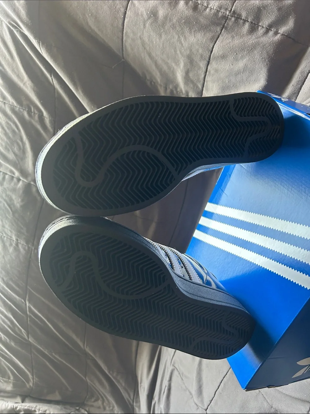 adidas Black and White Superstar II Sneakers